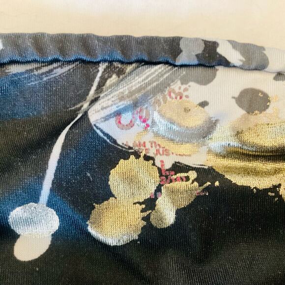 J Sport Patterned Lace-Up Full-Length Leggings - Picture 6 of 7